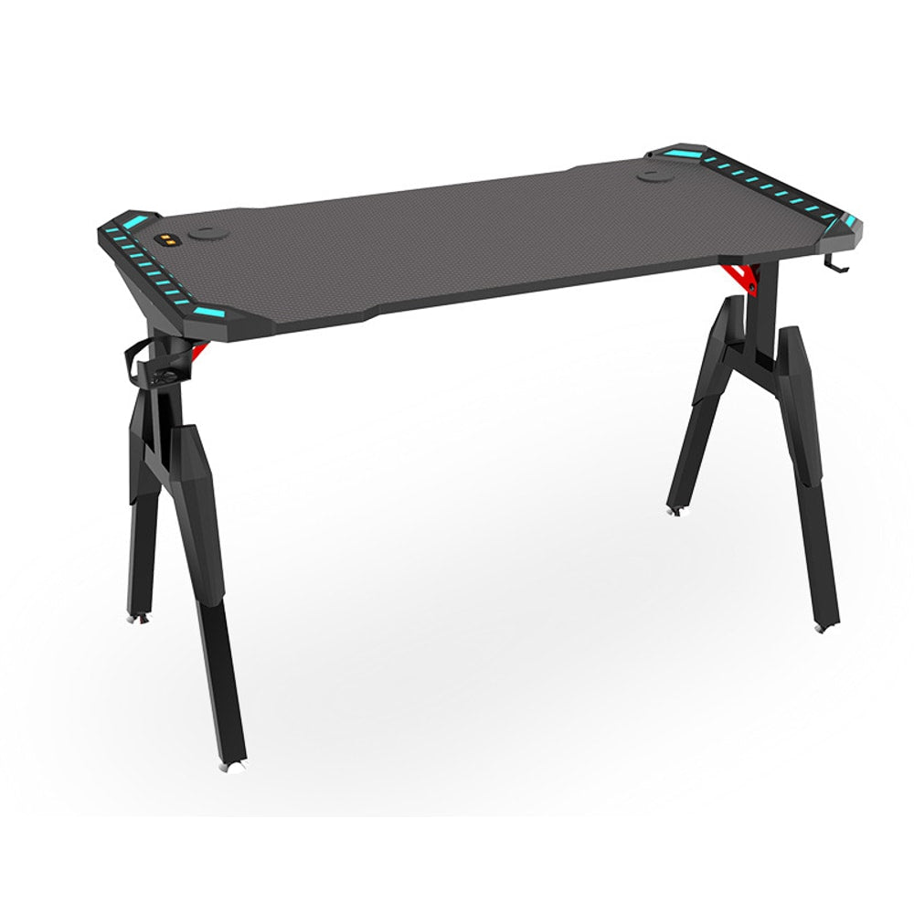 Carbon-Fibre Gaming Desk with PC Stand additional view 4